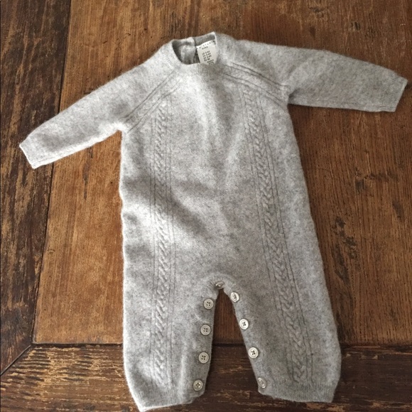 cashmere onesie baby